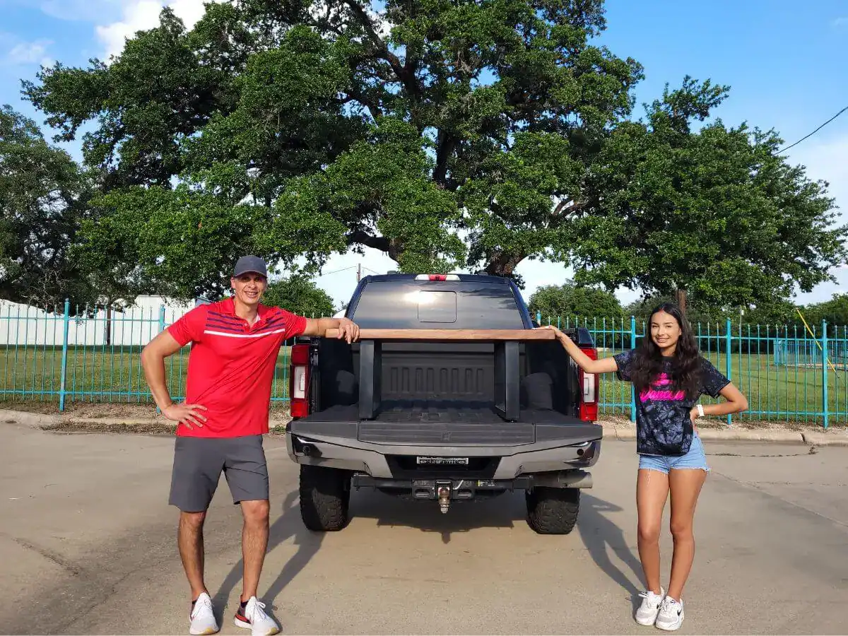 The MORUXO family together in the Austin showroom